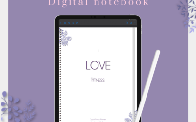 I Love Fitness Digital Planner – Minimalist Edition